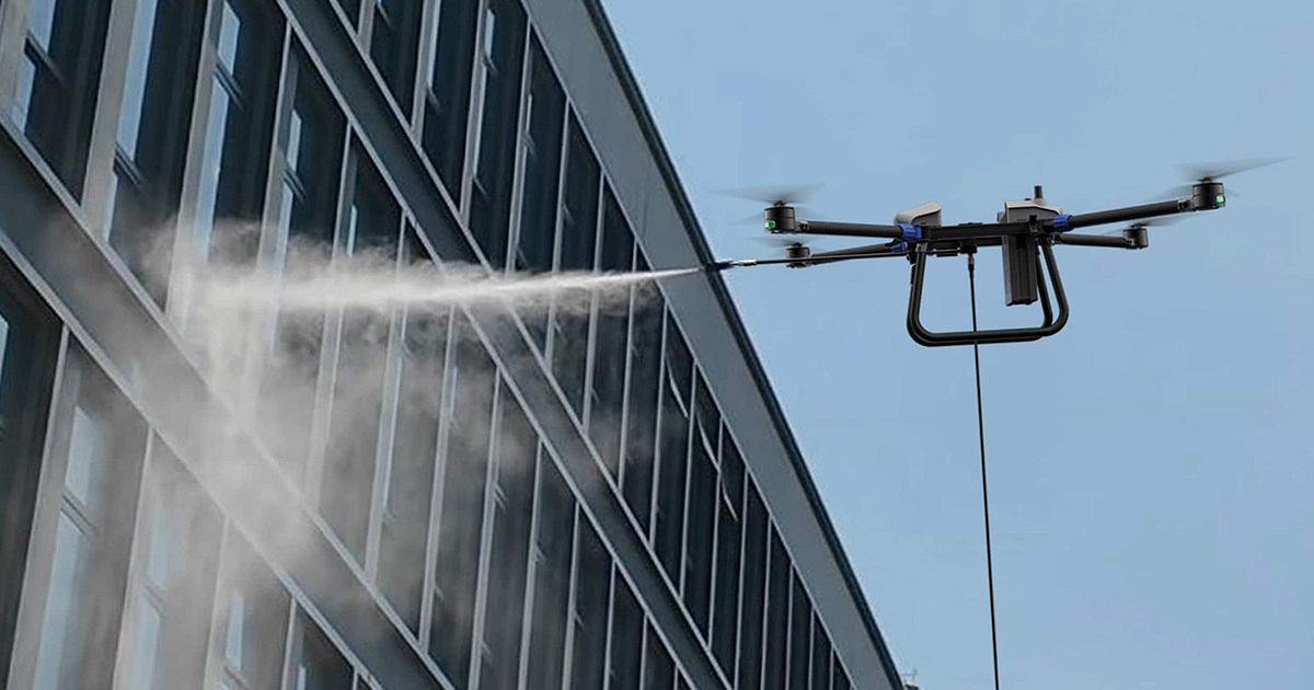 C15 High-Pressure Cleaning Drone
